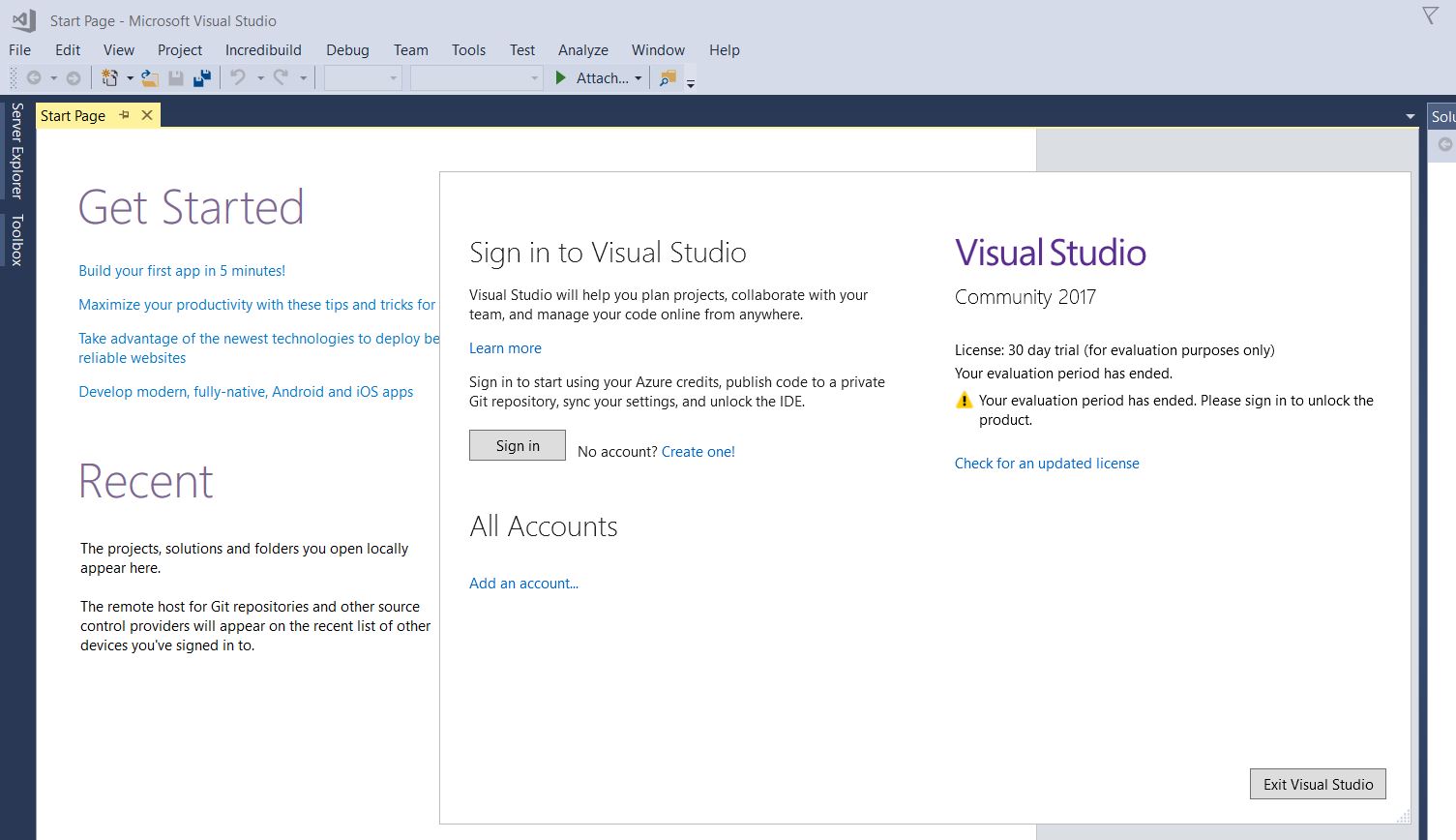 visual studio problems.JPG