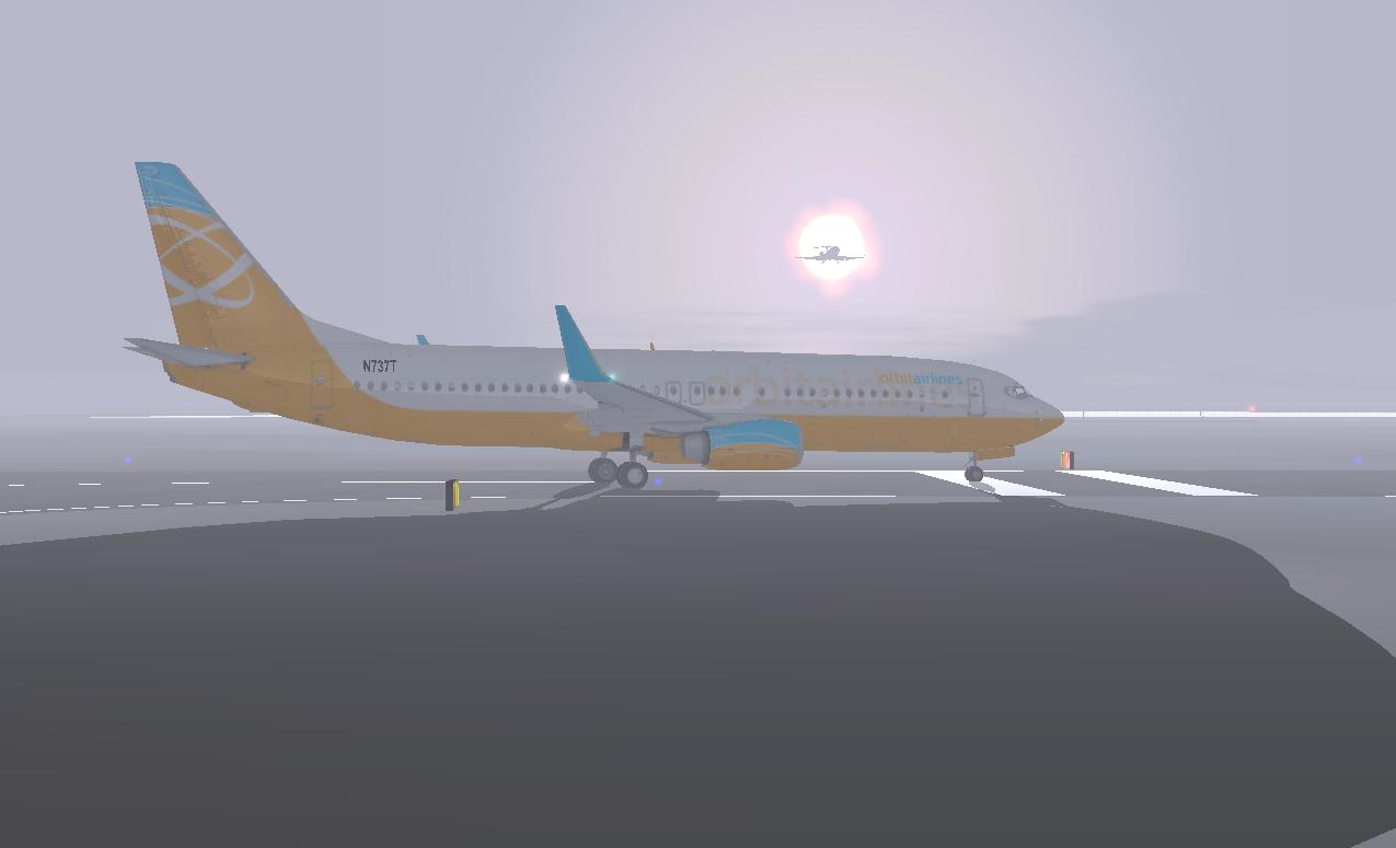 6 planes waiting to take off just becuase of one guy