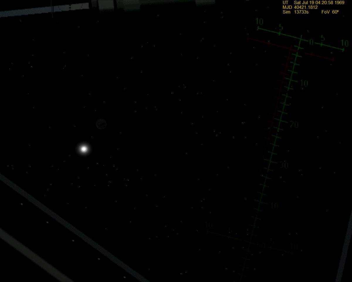 8 Luna a unos 80000 kilometros