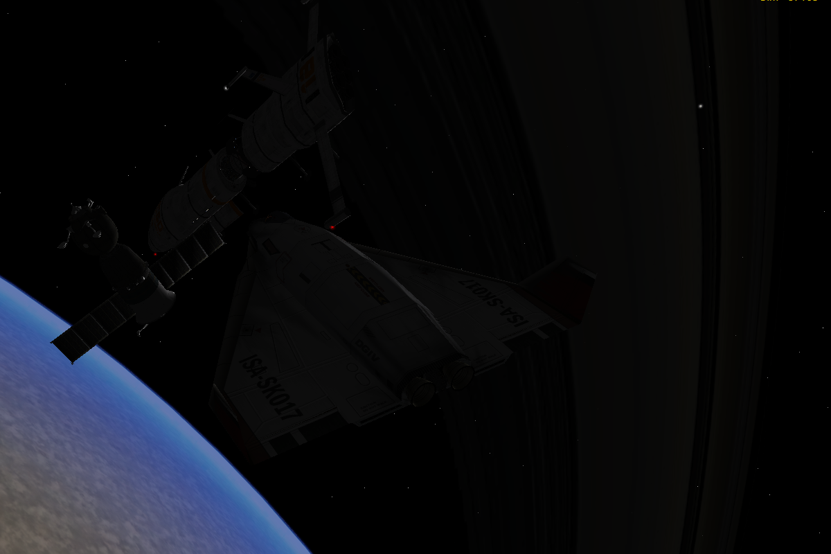 a morning around Saturn