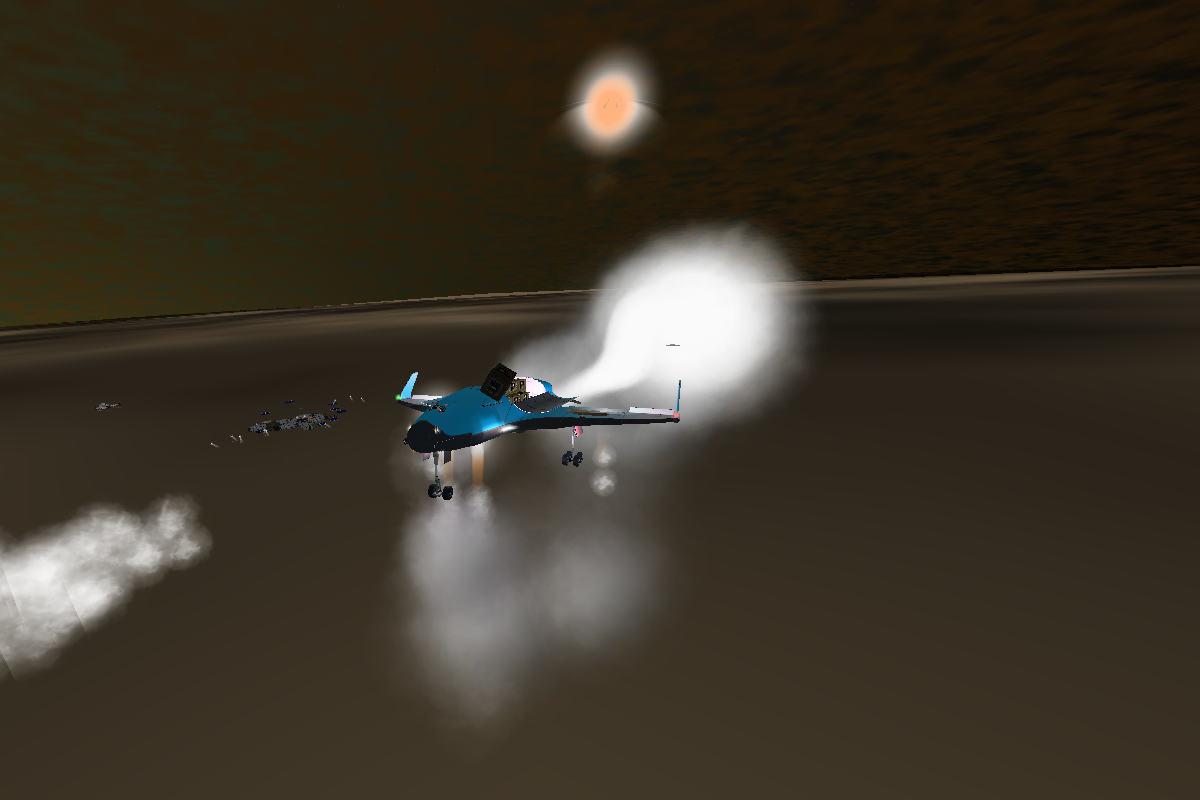 another shot of the drop flight