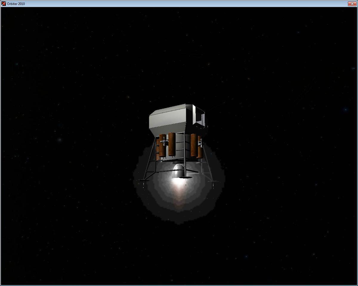Aquila during an orbital ascent/