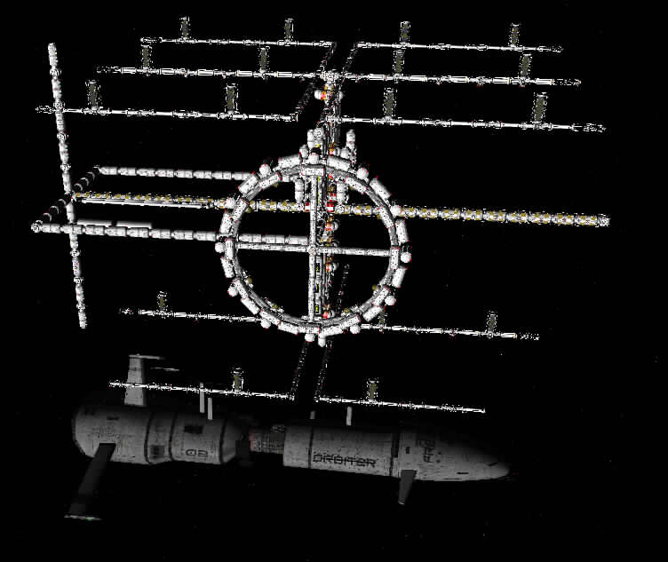 Arrow with Lunar Station 01