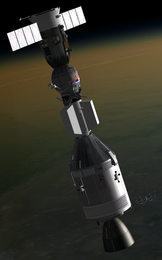 ASTP with thortons new soyuz