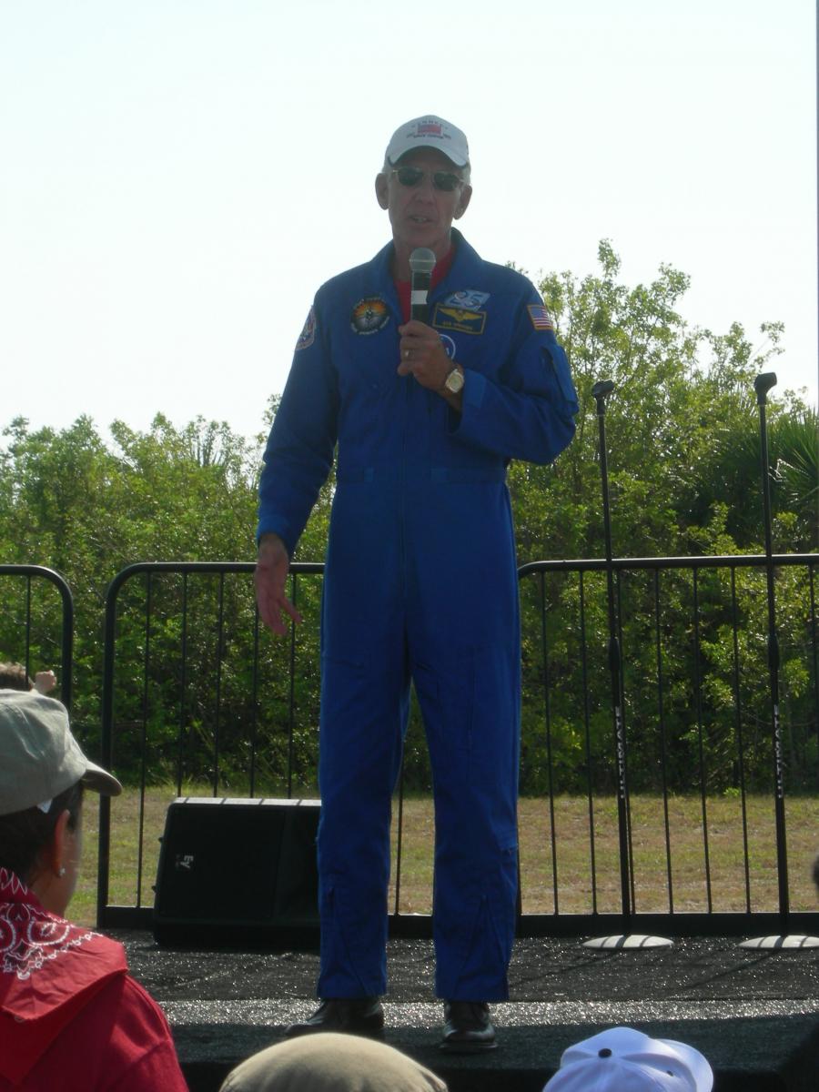 Astronaut Bob Springer