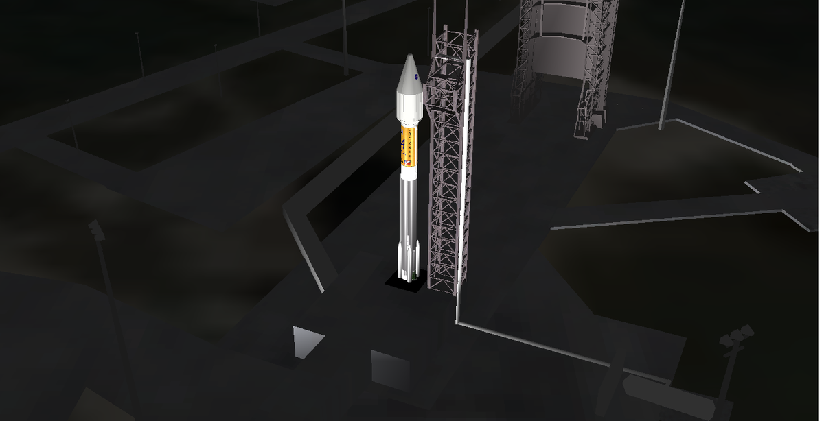 Atlas IIAS Night Launch
