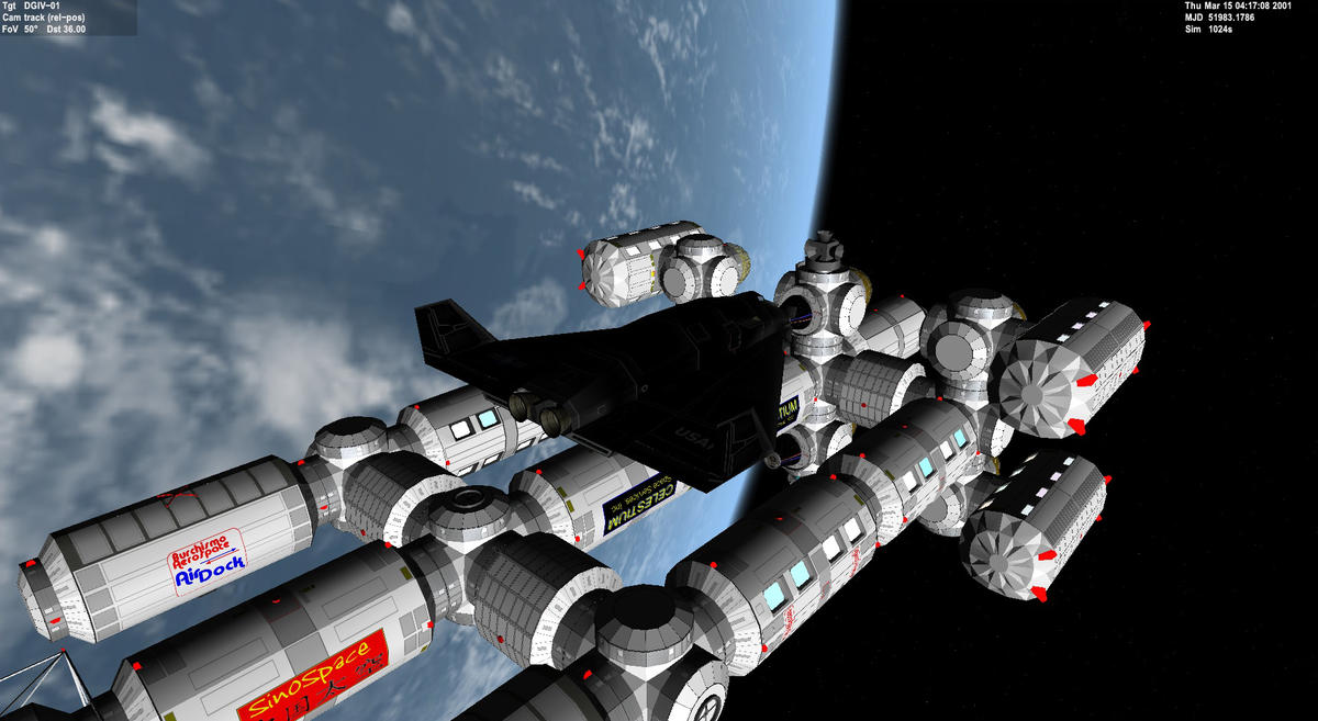 DGIV Docked and Crew Transfered