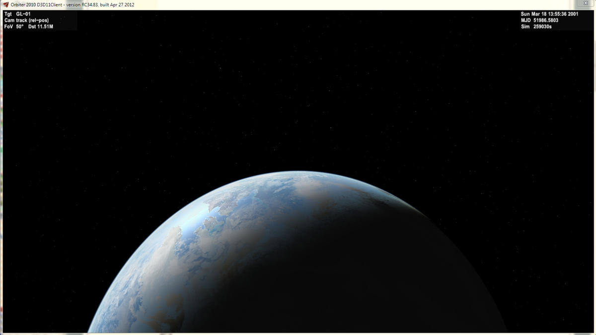 E. Bruneton atmosphere scattering - orbit