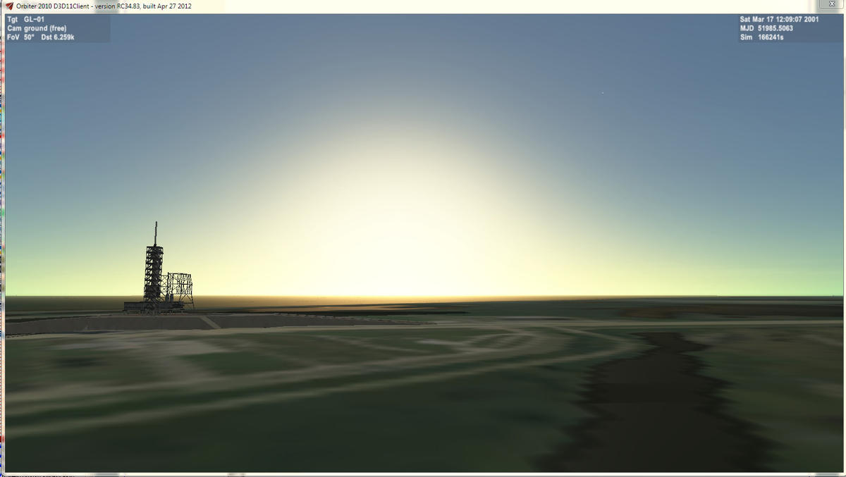 E. Bruneton atmosphere scattering - sunrise 1