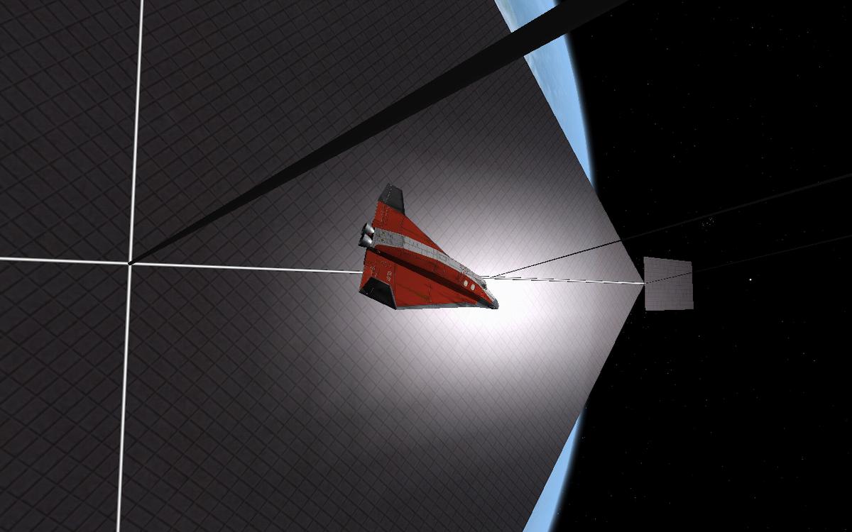 El Solar sail de Orbiter 2010 (vela solar)