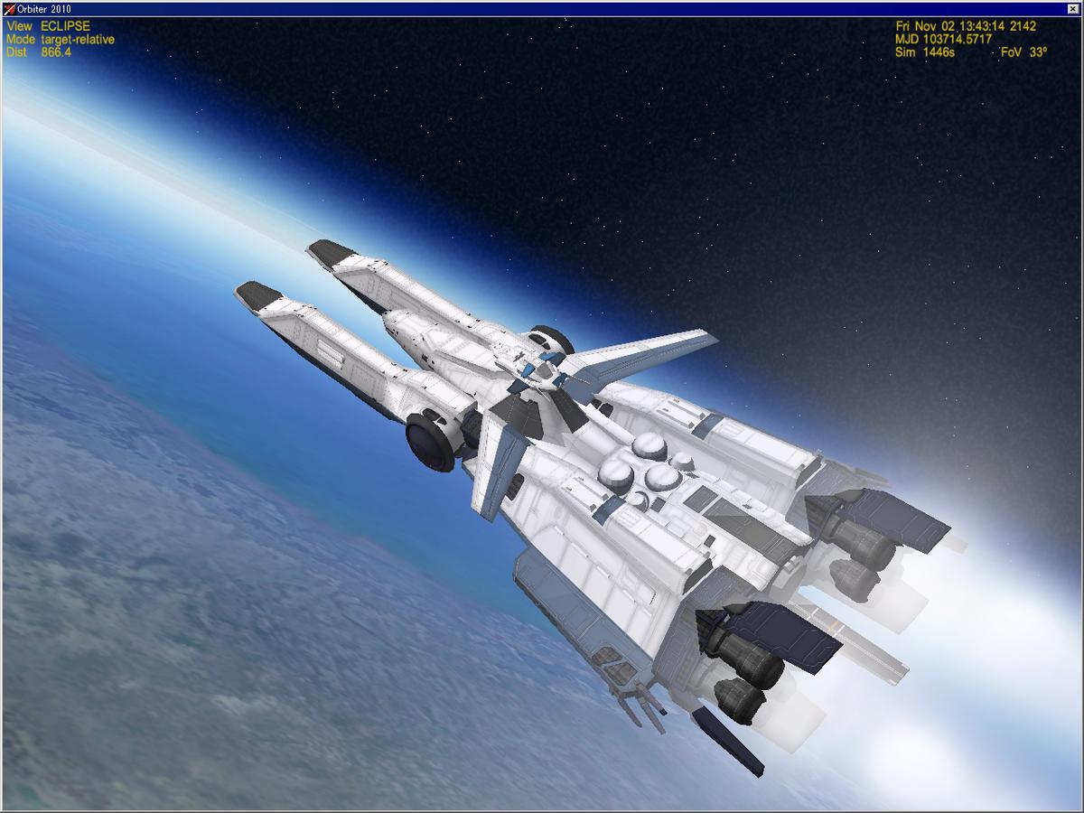 ex-Pegasus Class Spaceship "Eclipse"