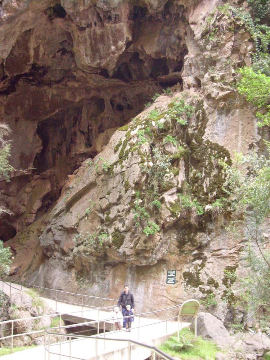 Front entrance to the Nettle Cave