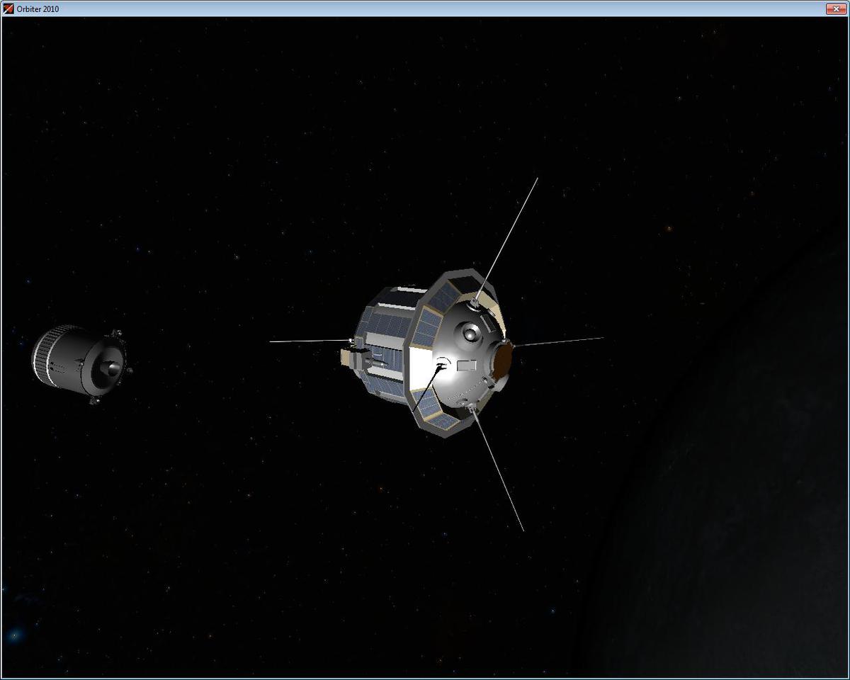 HAIL PROBE!

The Almighty cruises the stars again!