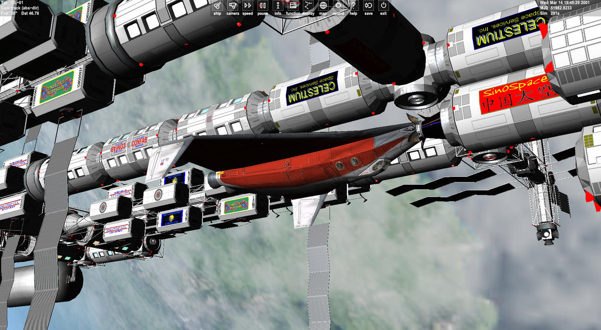 IMS Prometheus   Support Glider Docked