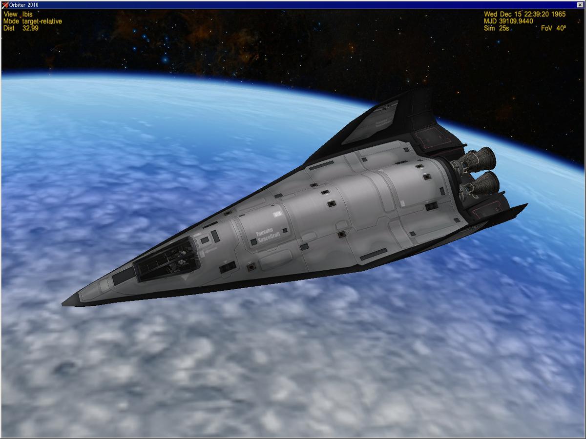 Japanese Expelimental-shuttle[HOPE]based spacecraft[Ibis]