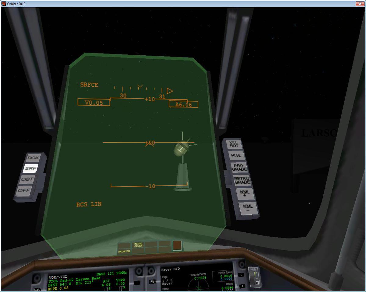 Larson base now hosts a monument to the Holy Probe! :D