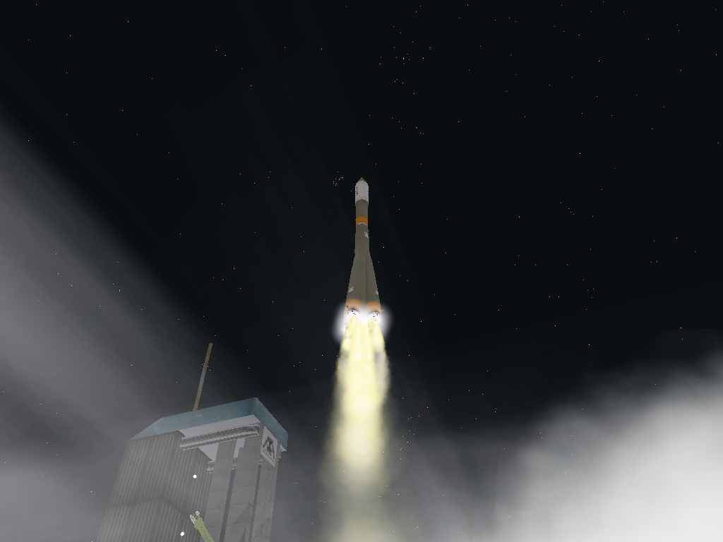 Liftoff from Wideawake.