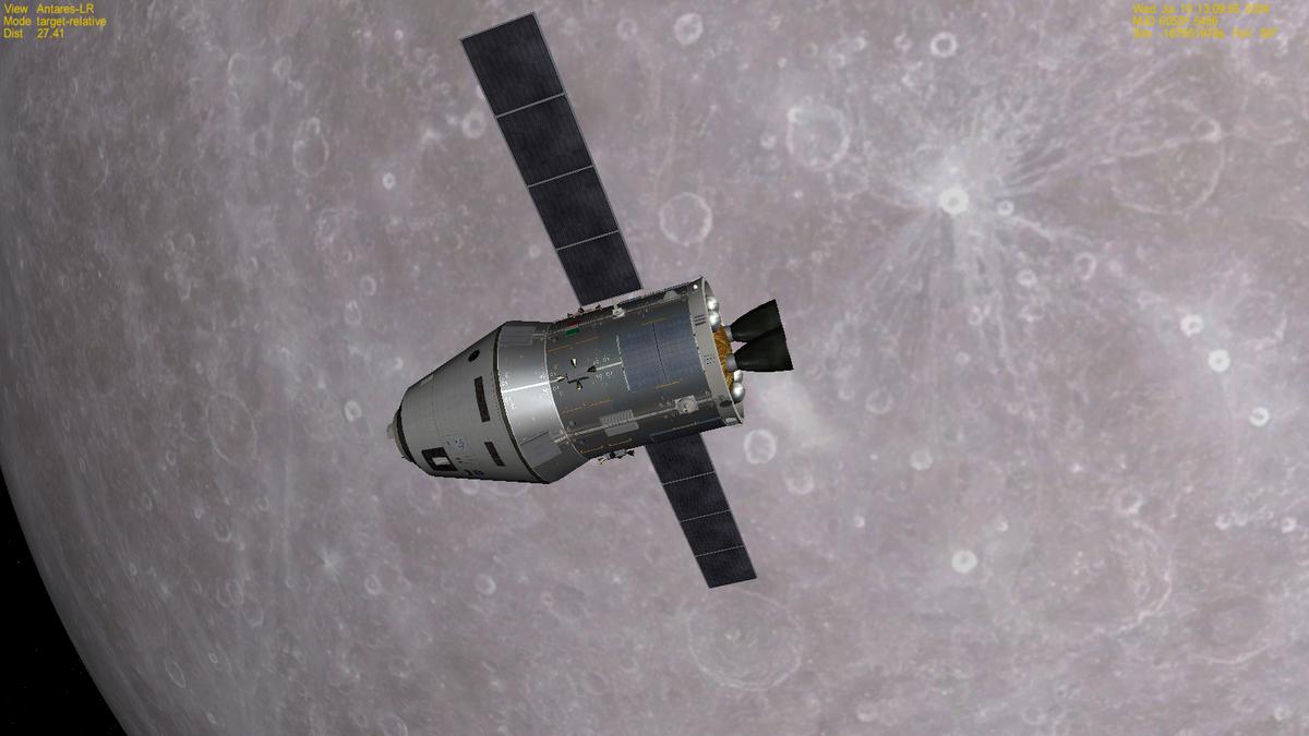 Lunar insertion