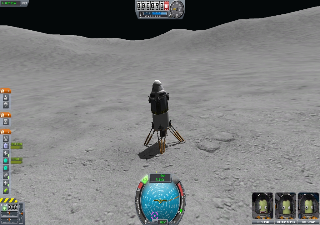 Lunar lander "Persistence"
1'st Munar landing for SDU
more here http://s1007.photobucket.com/albums/af196/axertan666/KSP%20-%20Kerbin%20-%20Mun%20-%20