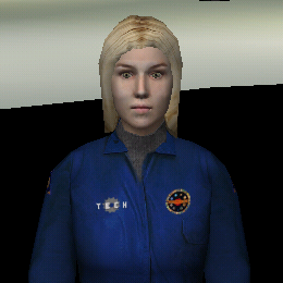 Lydia, one of our geologists. (She wouldn't let us use her real pic:()