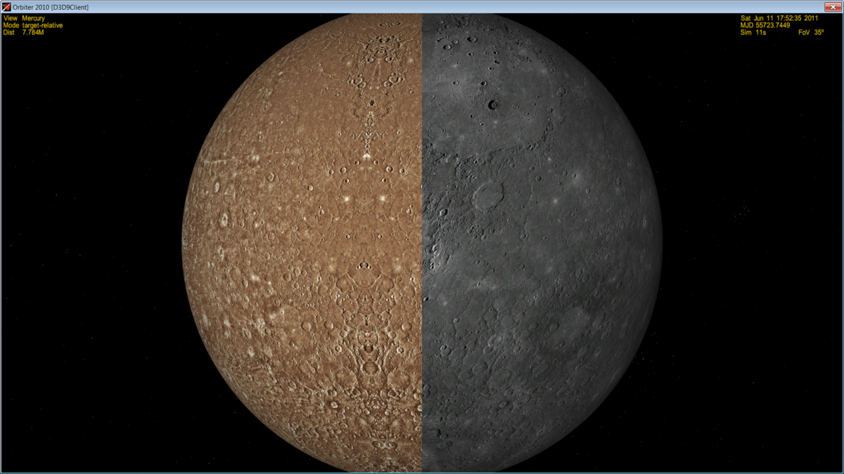 Mercury before after