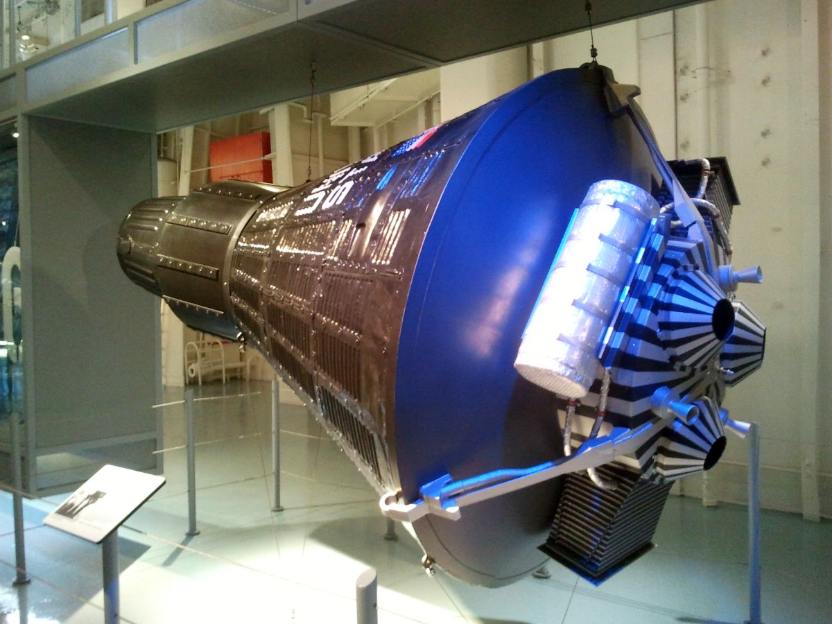 Mercury capsule model (Intreprid museum)