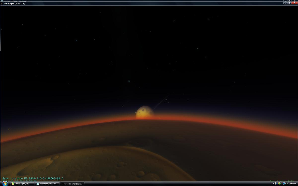 My first SES screenshot.