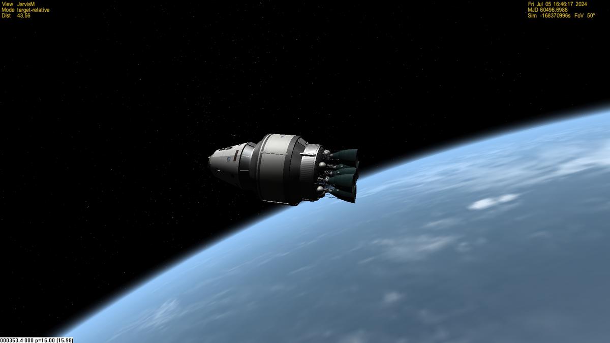My Rough "bolt an Antares into a Jarvis M" attmept #1