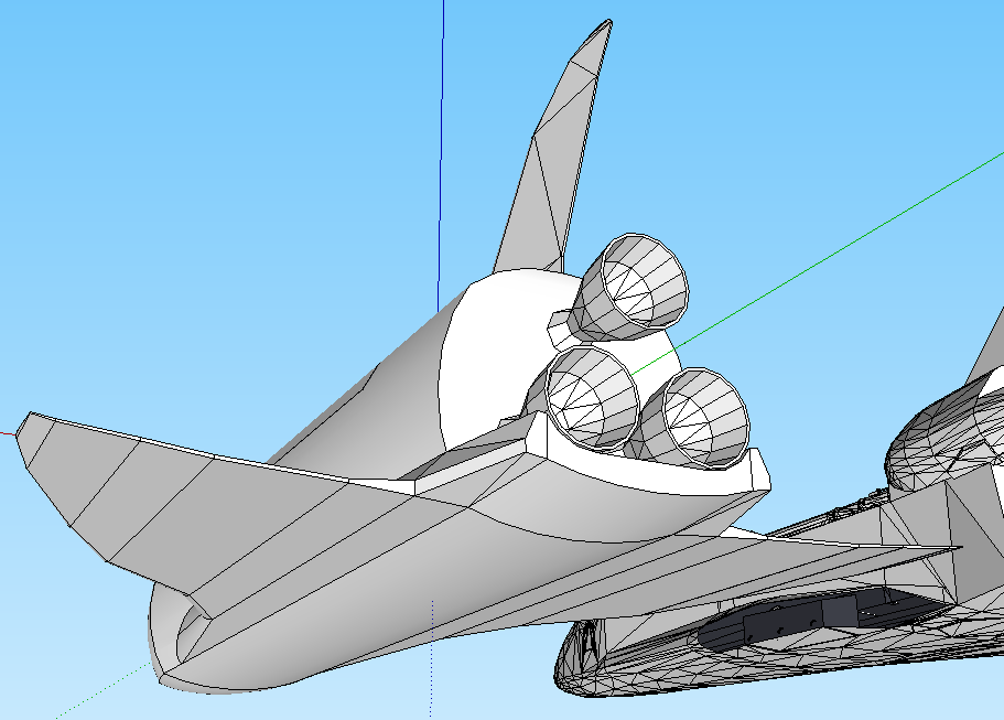 New Shuttle rear lower