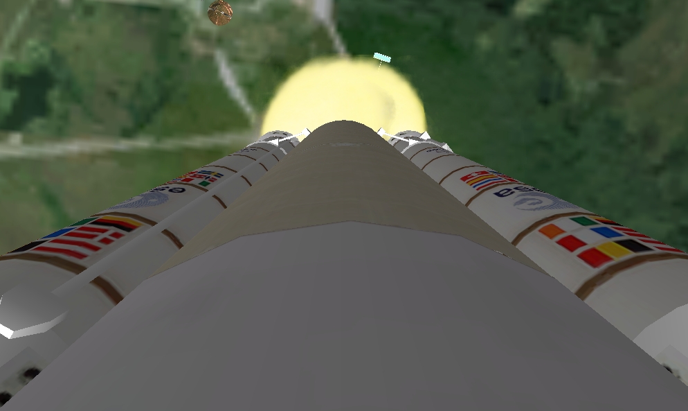 On the way to the ISS