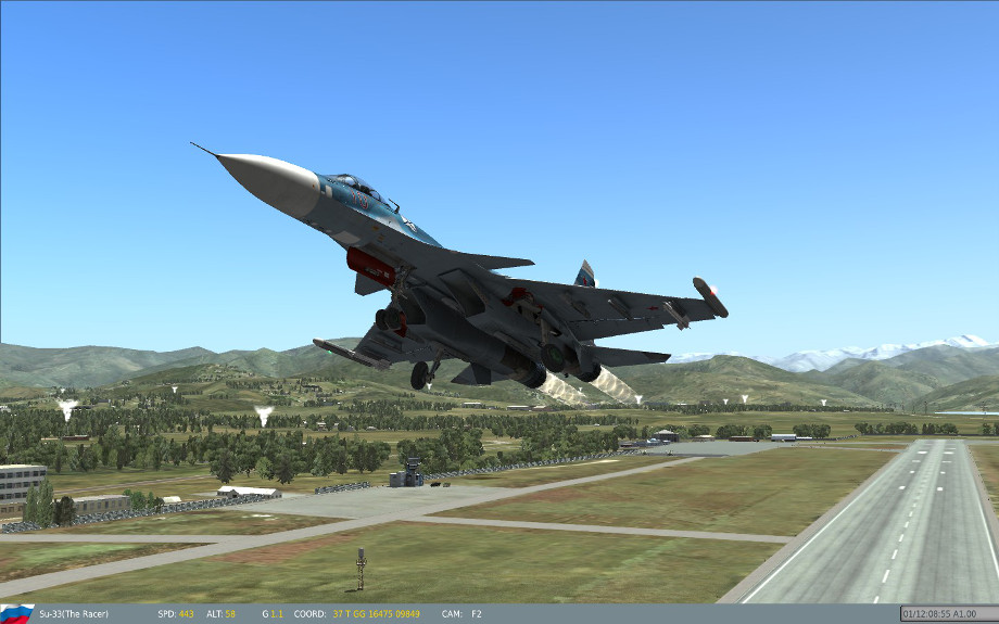 P1 takeoff