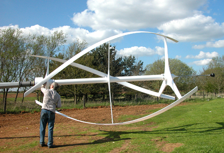 Quiet Revolution Windmill Shows Size 196
