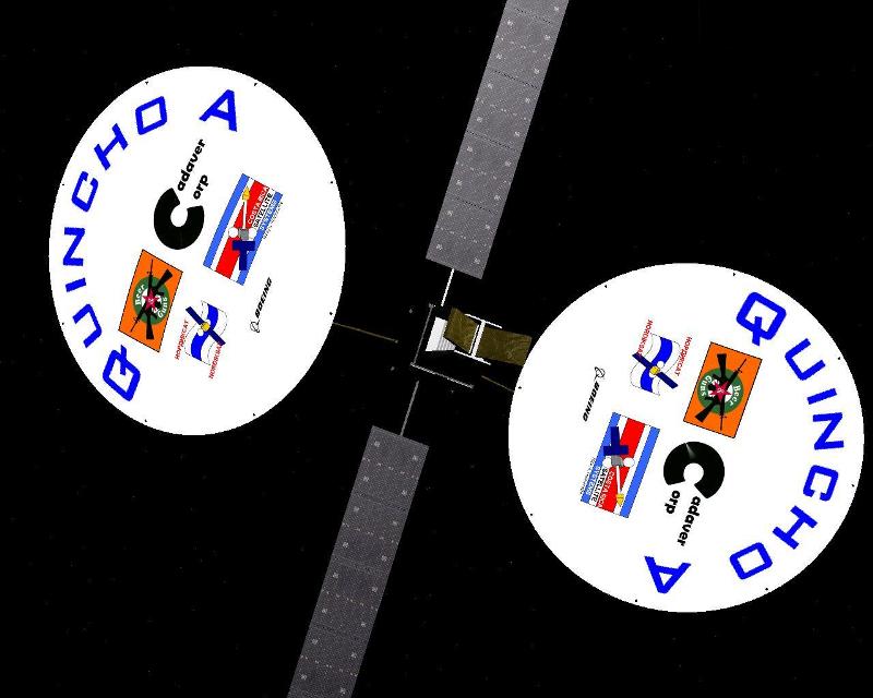 QUINCHO-A Satellite (the first commercial launch in 2008)