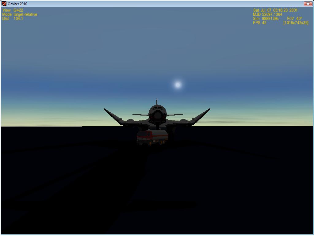 Refueling the G42 200 Starliner...