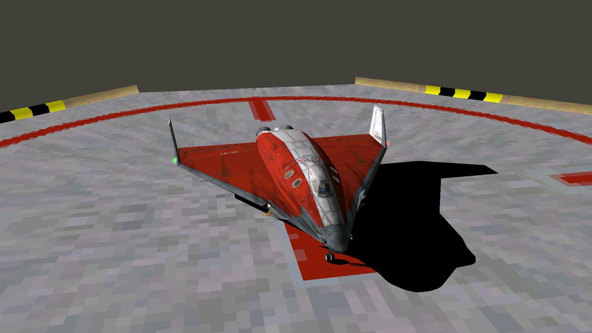 Safely on the ground at Brighton Beach.