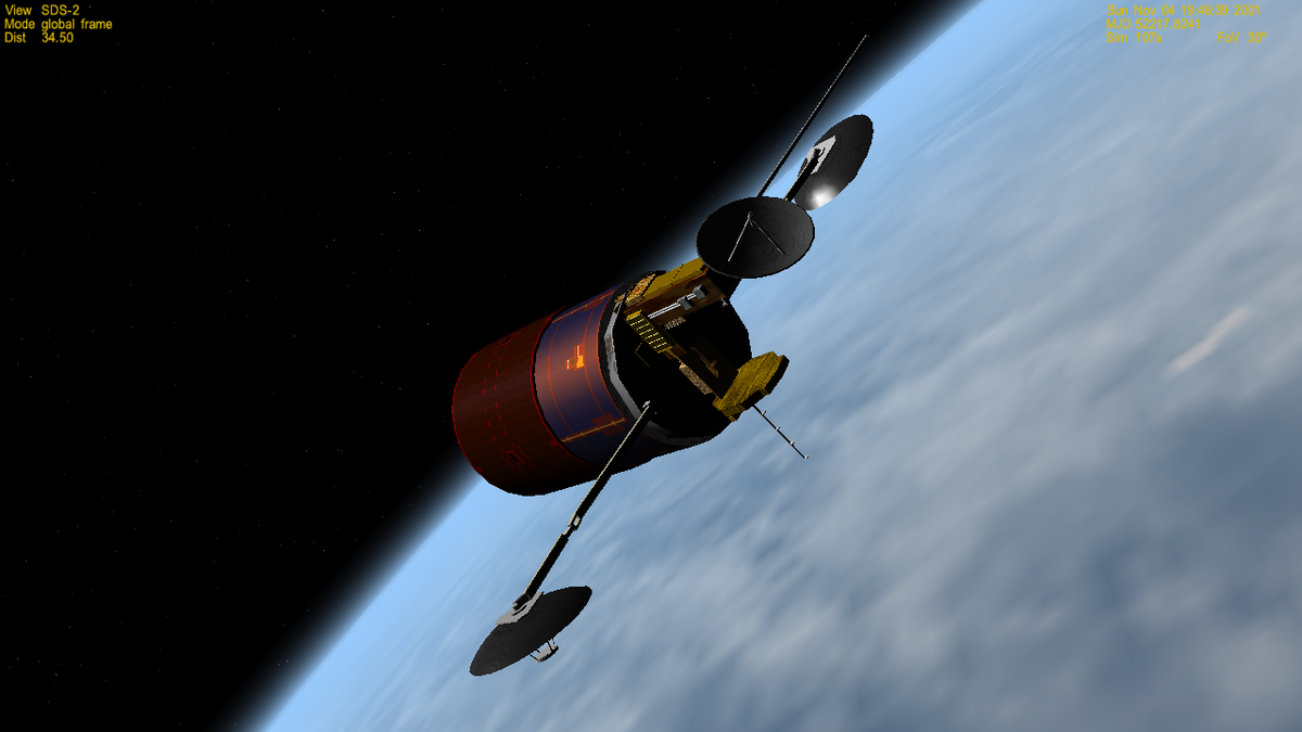 SDS 2 on Orbit