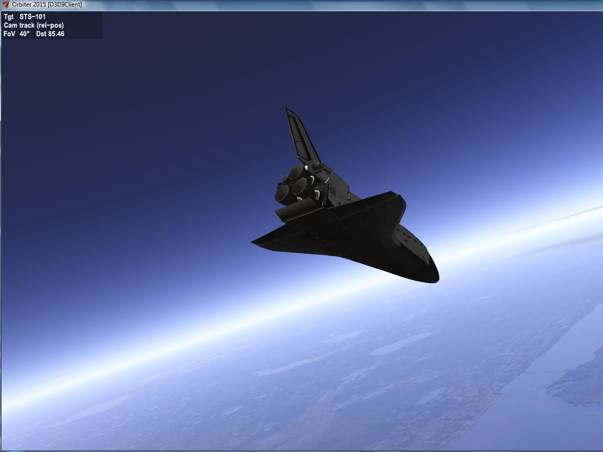 Shuttle Final approach