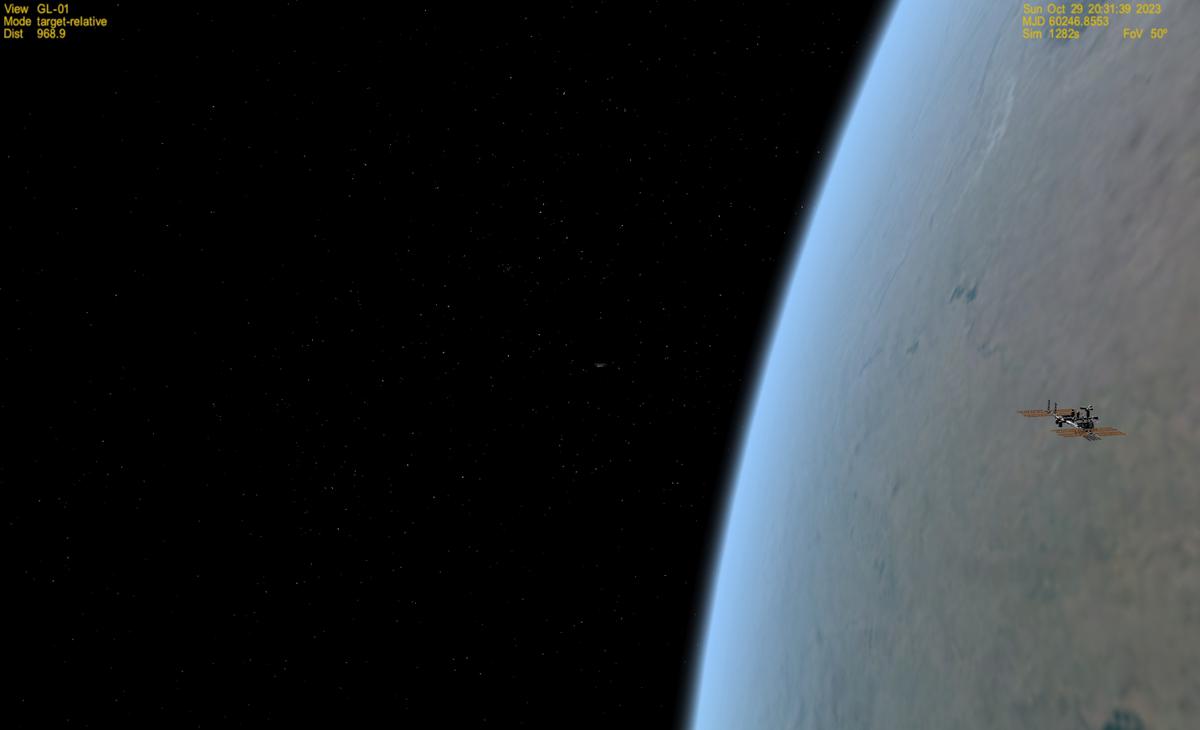 "Station is in sight"