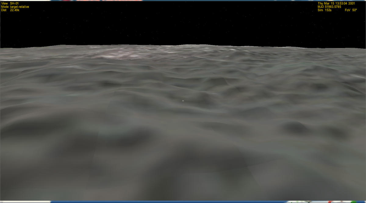 terrain generated by perlin-noise heightmap