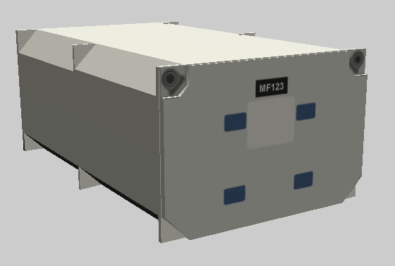 Textured, Will omit the rear polys for the middeck