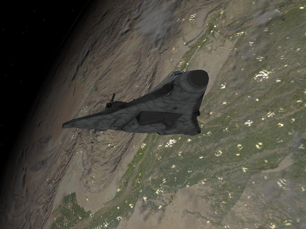 The view from orbit.