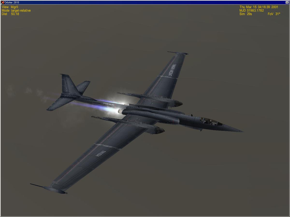 U-2 Like High Attitude Aircraft