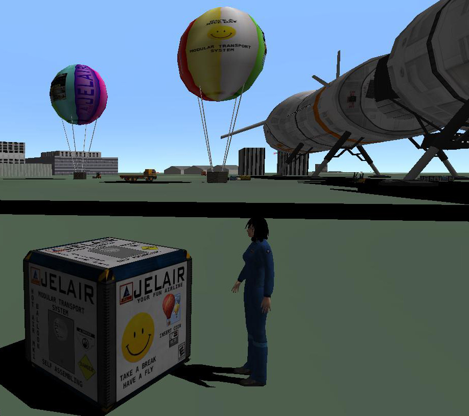 UCGO packed balloon