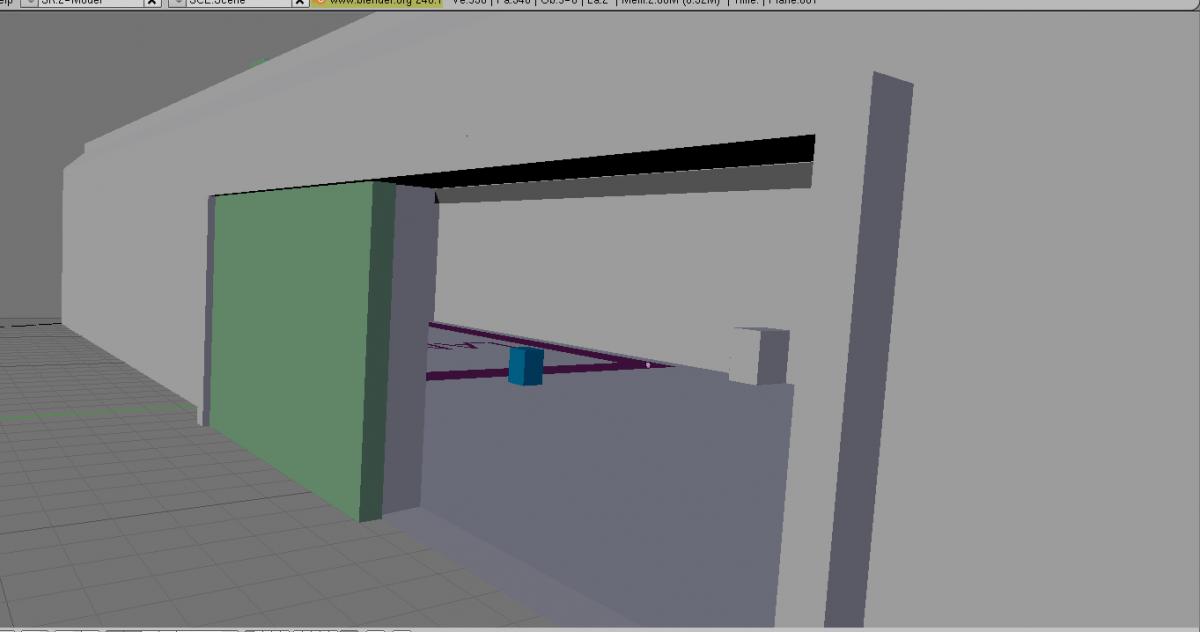 UCGOhangar - ground vehicle door open