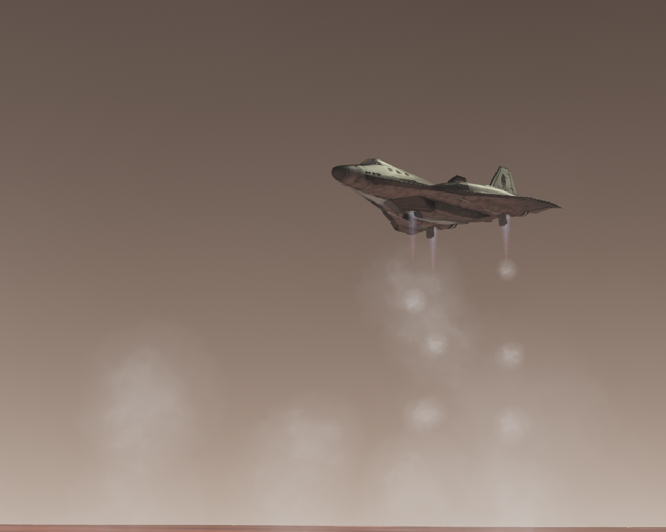 XR2 takeoff from Mars